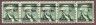 US Stamp #1031×704 Washington w/Forest Pk., Ill. Precancel Strip of 5