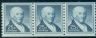 US Stamp #1059A MNH – Paul Revere Coil Strip/3 w/ Shiny Gum