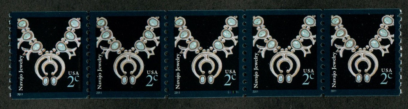 US Stamp #3758B MNH Navajo Necklace PS5 #S111111 Coil