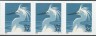 US Stamp #3829A MNH – Snowy Egret – Plate Number Strip of 3