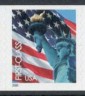US Stamp #3968 MNH – Non-Den. Flag – Plate Number Strip of 5