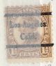 US Stamp # 582×44 W. Harding w/ Los Angeles CA Precancel