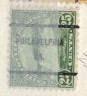 US Stamp # 698×61 Niagara Falls w/ Philadelphia PA Precancel