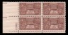 US Stamp #972 MNH – Indian Centennial – Plate Block / 4