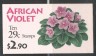 US Stamp #BK176 MNH – African Violets