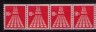 US Stamp #C 73 MNH – 10c USA AirMail Coil Strip of 4