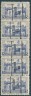 US Stamp # 789 West Point MNH Strip w/ New Lisbon, Wis. Precancel