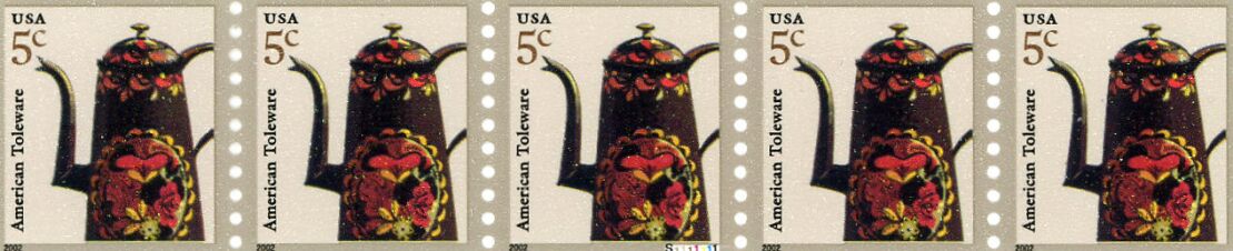 US Stamp #3612 MNH – Coffee Pot – PS5 #S11111 Coil