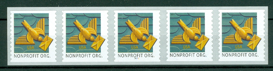 US Stamp #4495 MNH Art Deco Bird PS5 #P1111 Coil