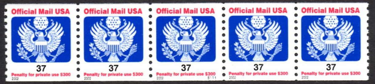 US Stamp #O159 MNH Official PS5 #S111 Coil